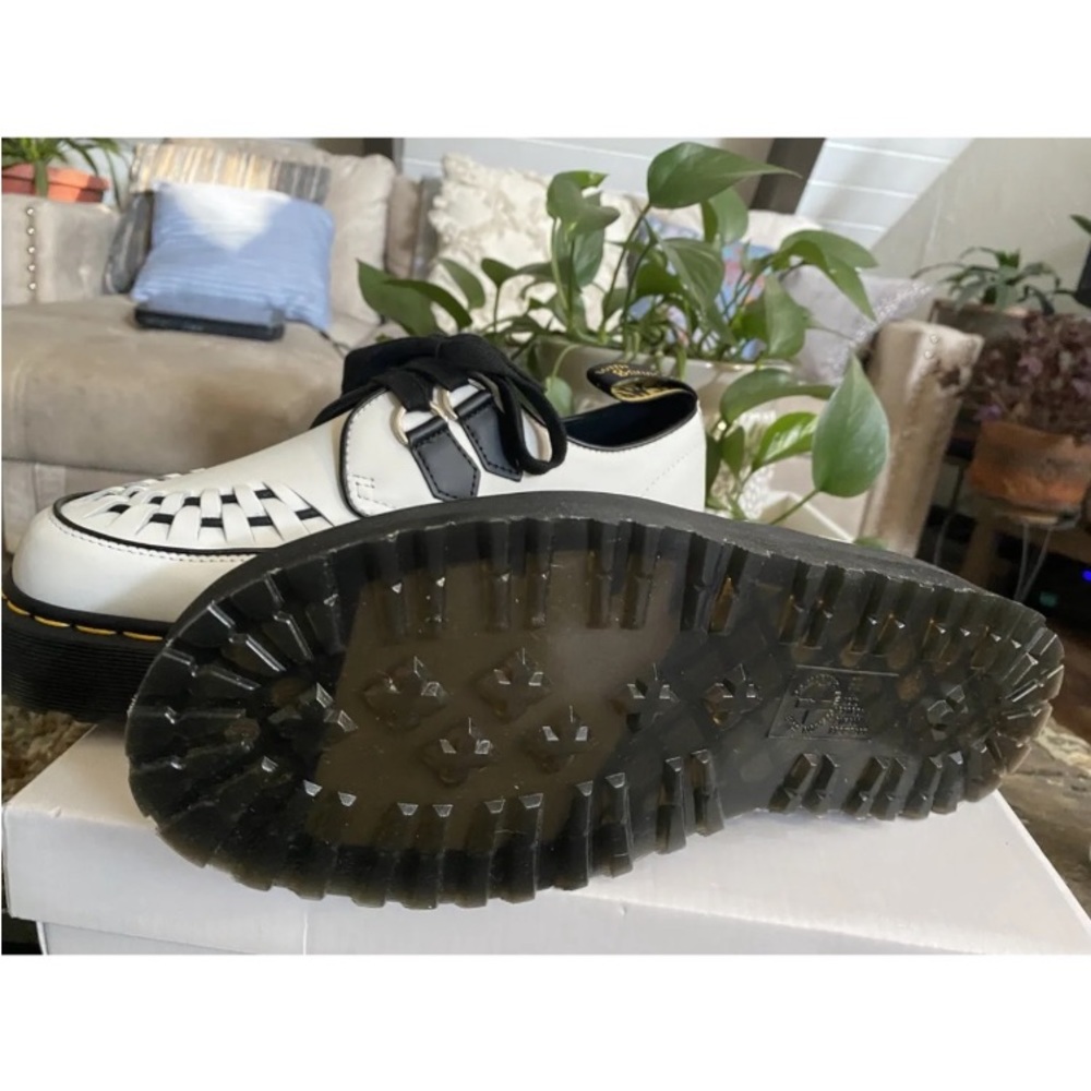 Dr Martins Sidney Creepers white/black